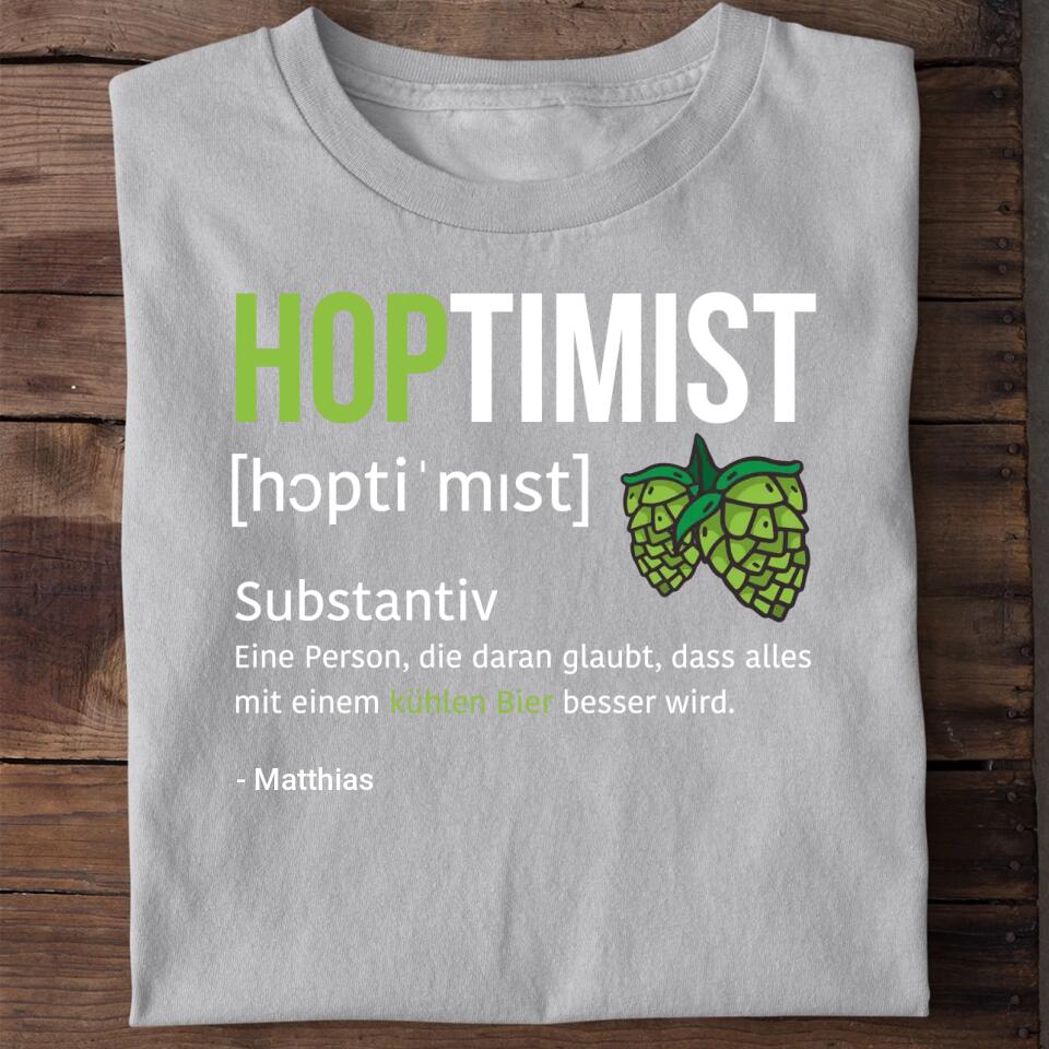 Hoptimist - Personalisiertes T-Shirt