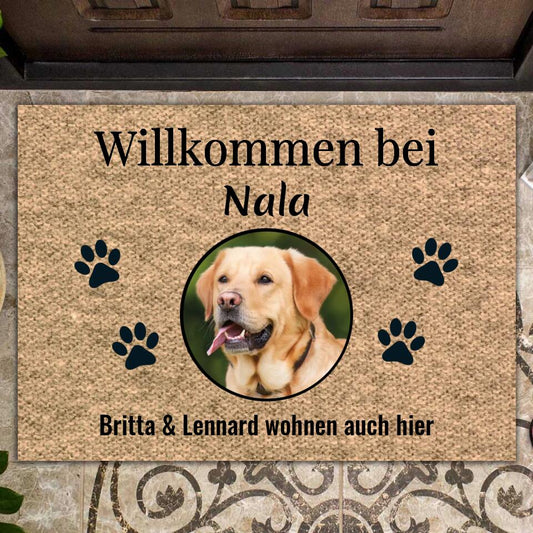 Eigenes Foto - Personalisierte Haustier Fußmatte