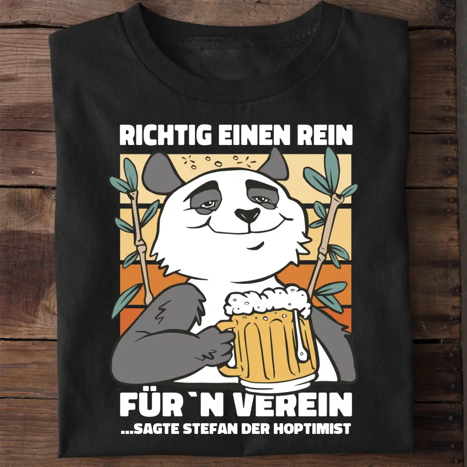 Einen rein für'n Verein - Personalisiertes T-Shirt