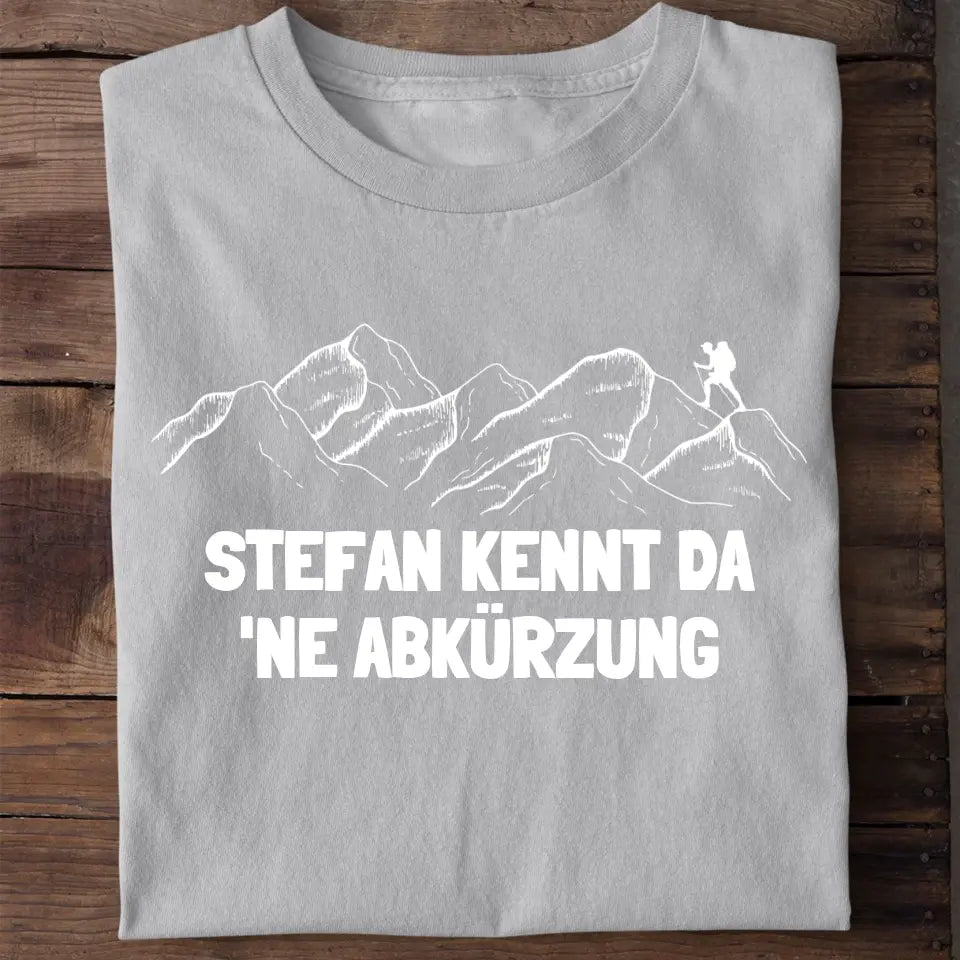 Kennt da 'ne Abkürzung - Personalisiertes T-Shirt