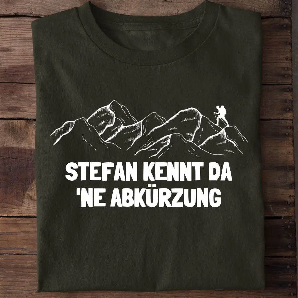 Kennt da 'ne Abkürzung - Personalisiertes T-Shirt