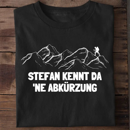 Kennt da 'ne Abkürzung - Personalisiertes T-Shirt