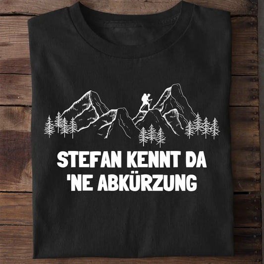 Kennt da 'ne Abkürzung - Personalisiertes T-Shirt