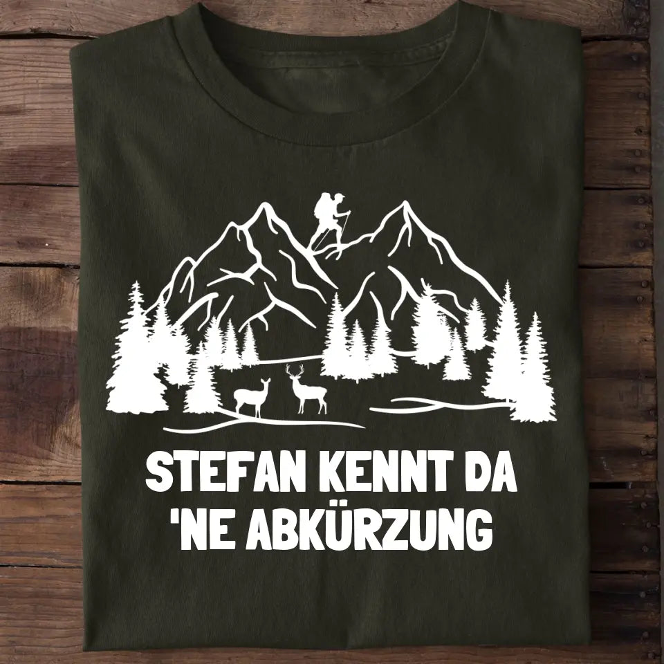 Kennt da 'ne Abkürzung - Personalisiertes T-Shirt