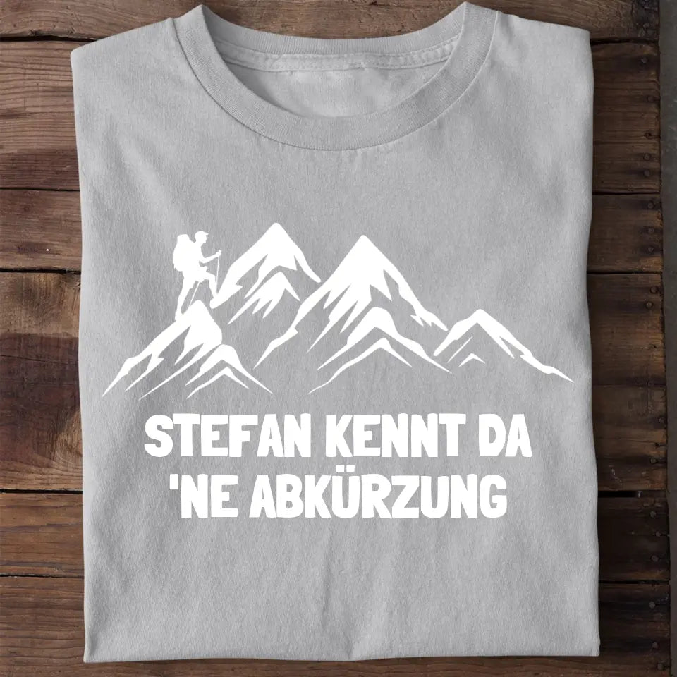 Kennt da 'ne Abkürzung - Personalisiertes T-Shirt