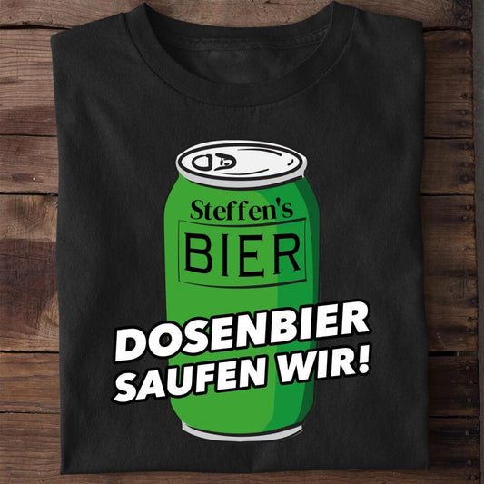Dosenbier - Personalisiertes T-Shirt
